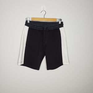 Kenneth Cole Black Label B&W Athletic Shorts